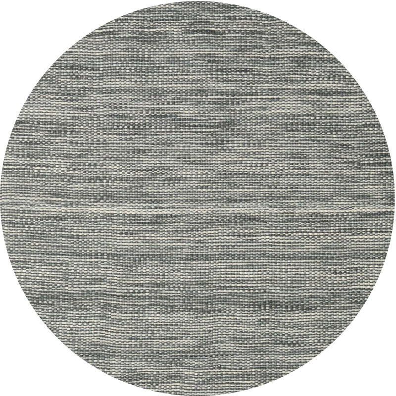 Tapis gris, Rond 7 pi