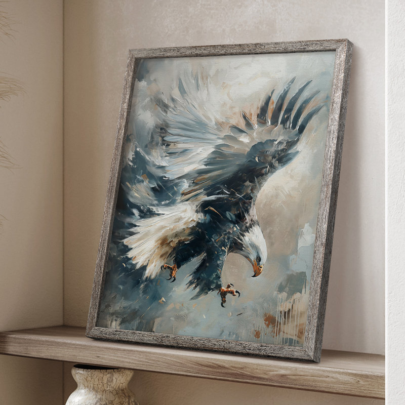 ANIMALS Series CXV III, reproduction d'art encadrée - bois massif
