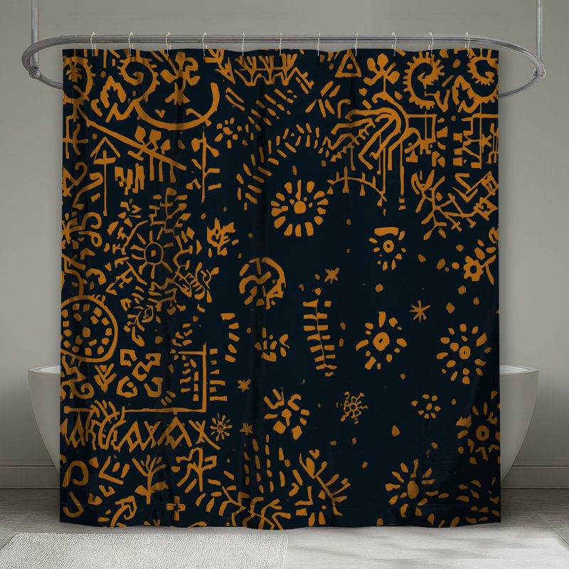 Rideaux de douche Tribal, L 70 po x H 84 po