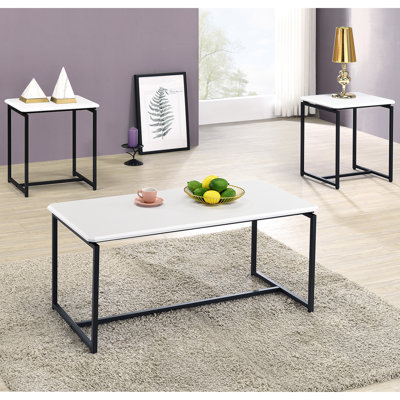Ensemble de tables basses 3 pièces Raff