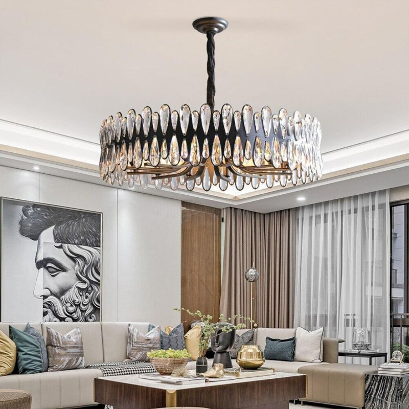 Ziva 18 - Light Crystal Chandelier