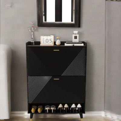 20 Pair Flip Down Shoe Storage
