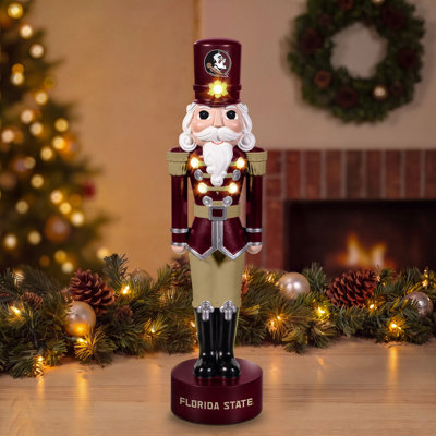 Collegiate Officially Licensed LED Lit Nutcracker, 12"H