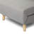 Nerissa Single 77cm Upholstered Tight Back Futon Chair