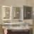 Edlun Backlit and Front light Slope Bathroom Frame Mirror Anti-Fog With Dimmable Light Touch Sensor-1688277047-1688277045