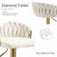 Swivel Upholstered and Velvet Bar Stool-515143445