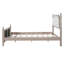 Lit plateforme en tissu d'ameublement en velours Callista-126016348-126016350