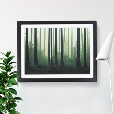 Forest Deco Style (1) - Single Picture Frame Print