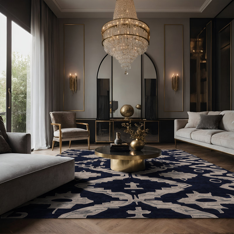 Tapis gris soyeux et moelleux, Tapis de couloir 2 pi x 5 pi