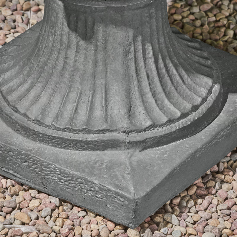 MGO GARDEN URN PLANTER, Antique Gray