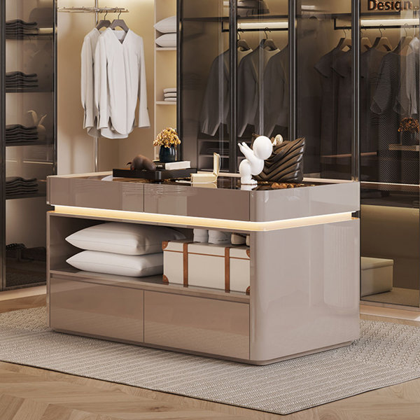 parkerlees Luxury Island Wardrobe&Jewelry Display Cabinet | Wayfair