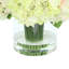Hydrangea, Astilbe, Ivy and Berries in Clear Glass Vase-1525900340