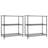 Romanas 3-Shelf Adjustable Rack With Steel Wire Shelves and Liners By Rebrilliant-1825088972