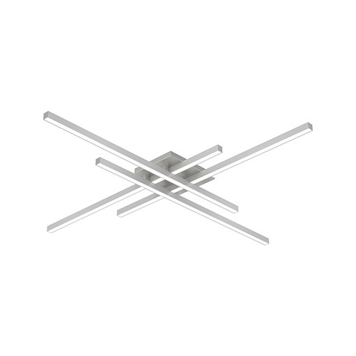Vega 4 - Light LED Flush Mount, Brushed Nickel
