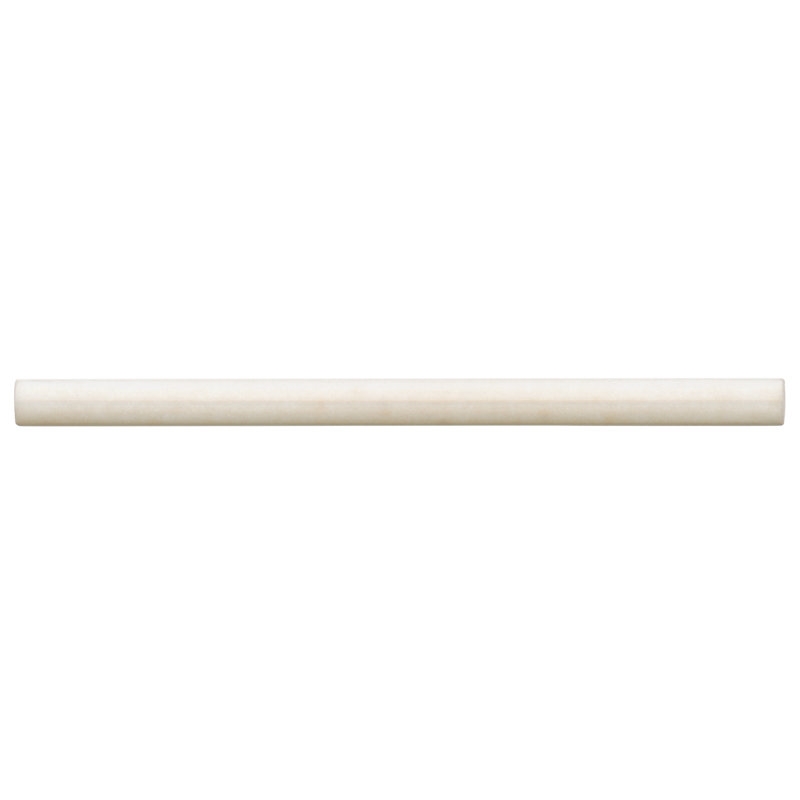 Cloé 0.5" x 8" Ceramic Edge Trim, Creme