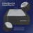 100% Viscose from Bamboo Fitted Sheet Only, 300 Thread Count, Extra Deep Pocket, Elastic with 4 Corner Straps, Cooling & Breathable, Bedding Sheets for Hot Sleepers - Gift-Ready Packaging (Pewter)-111683285-111683275