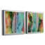 «Long Lake I», reproduction de photo sur toile 2 pièces-75845400-75845394
