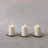 Hosley 2x3 High Pillar Candles, Set of 6. White, Unscented. Bulk Buy. Ideal for Wedding, Emergency Lanterns, Spa, Aromatherapy, Party, Reiki, Candle Gardens