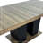 Extendable Dining Table with Double Sturdy Pedestal Base
