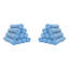 Ensemble de 12 essuie-mains en microfibre Mikmat Smart Choice 300 GSM 16 x 27-75145802