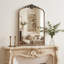 Iron Frame Arch Mirror-2116945532