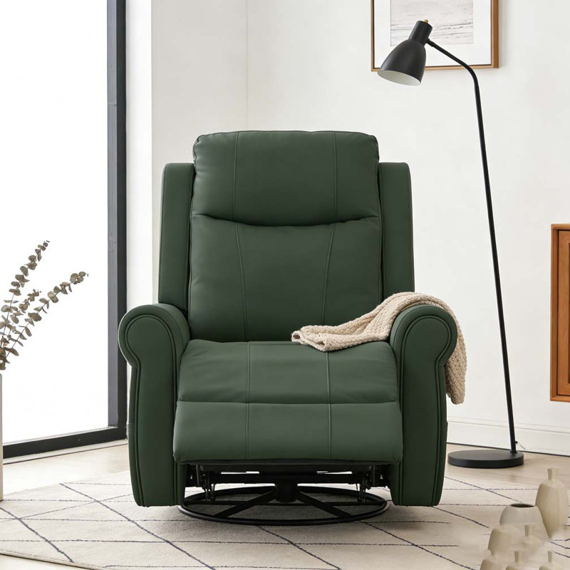 Fauteuil inclinable et pivotant manuel à 270 °, Vert
