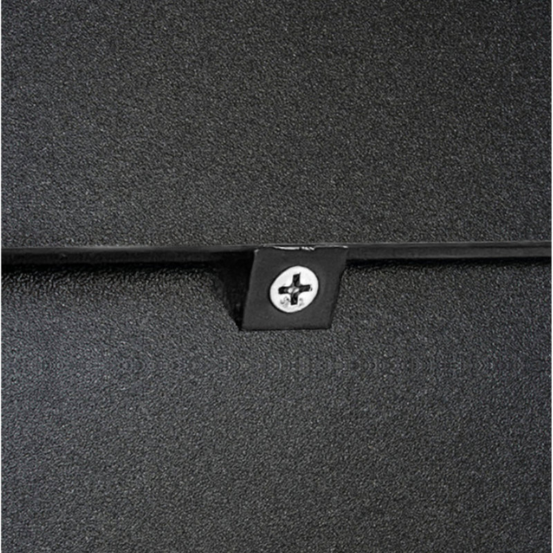 Armoire à chaussures à 4 couches avec porte vitrée et DEL, contrôle, style moderne pour espace de vie, 14,89 po Largeur, noir, 4 couches, zone principale