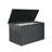 Domi Louvered 190 Gallons Patio Metal Storage Box Outdoor Lockable Deck Box-122071843