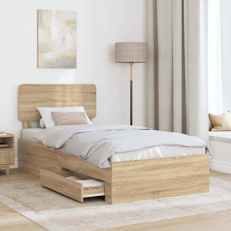 Bed, Sonoma Oak, Small Single (2'6)