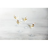 Zwiesel Glas Echo Crystal Glass, 6 Oz. Martini (Set of 4), Clear