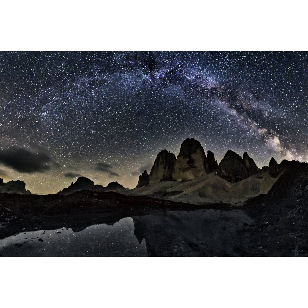 Tre Cime of the Dolomites von Dietermeyrl - Kunstdrucke auf Leinwand