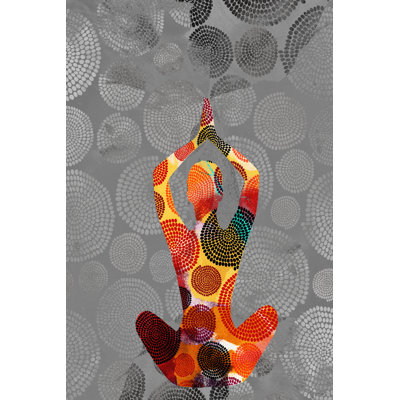 Yoga Pose III - Wrapped Canvas Print