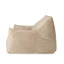 Allea Velveteen Bean Bag Chair With Armrests-857683517-857683518
