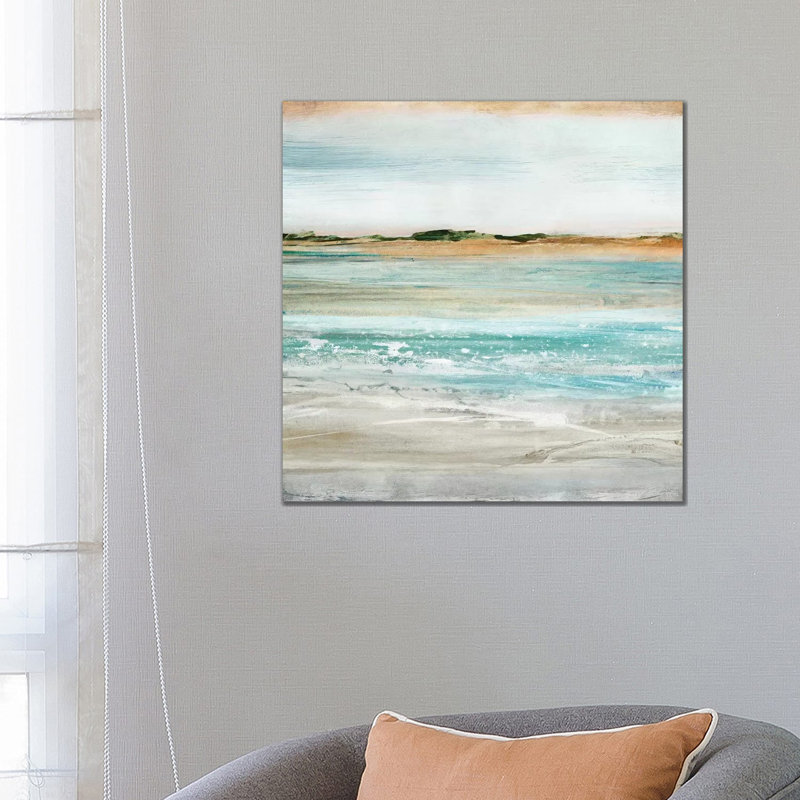 Retrospective I by Isabelle Z - Painting on Canvas, Wrapped Canvas, 66.04 cm H x 66.04 cm W x 1.91 cm D