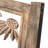 Coneflower Iron Garden Bench