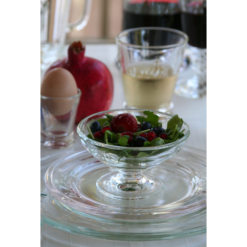 Abeilles Glass Dessert Bowl