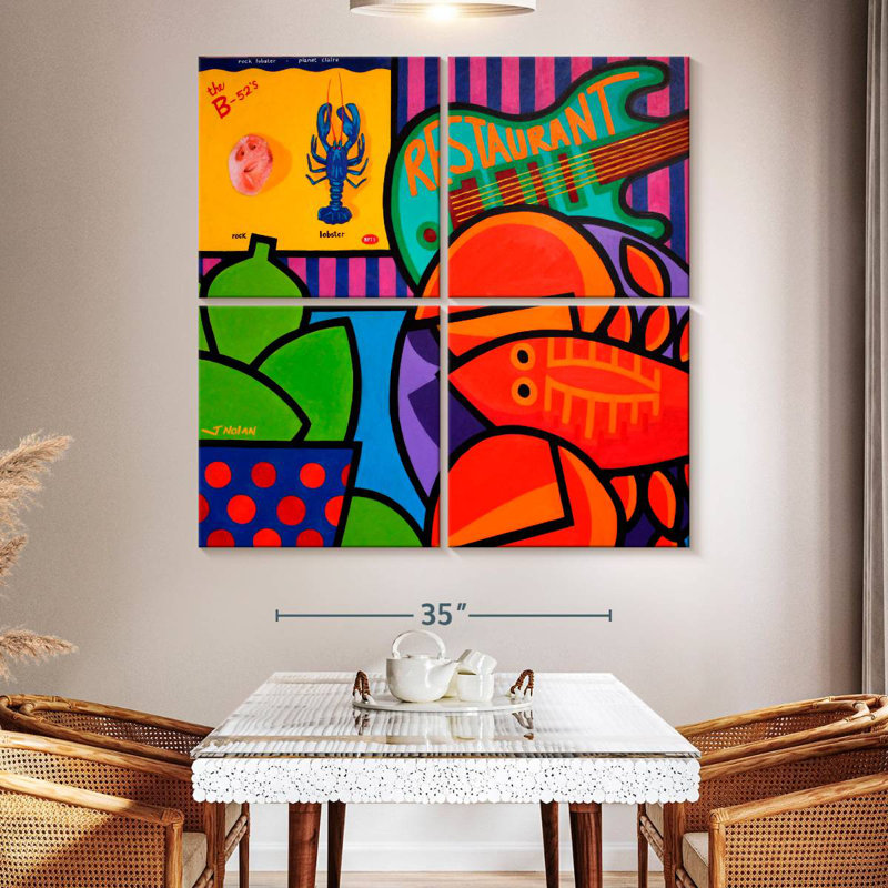 Yarlin «Homage to Rock Lobster», H 50 po x l 50 po