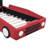 Twin Size Red Race Car Platform Bed With Wheels, Ensuring Long-lasting Comfort Car-shaped Construction And Comfortable Night-1227480861