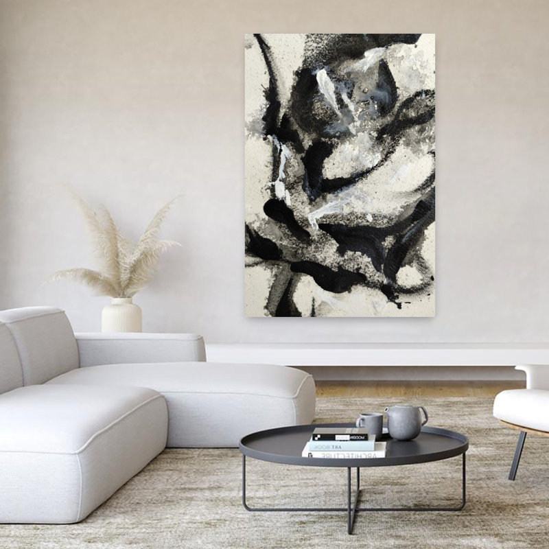Art contemporain contemporain, H 60 po x l 40 po