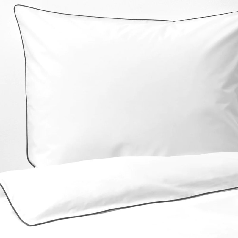 Eifa 100% Cotton 3 Piece Duvet Cover Set, Twin XL Duvet Cover + 1 Standard Pillowcase, Black