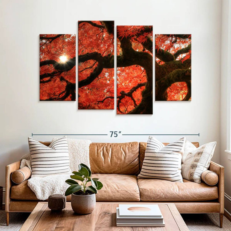 Harnek Red Maple Tree, 42'' H x 68'' W