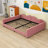 Wood Upholstered Daybed with Cloud-Shaped Backrest-1521390488-1513566559