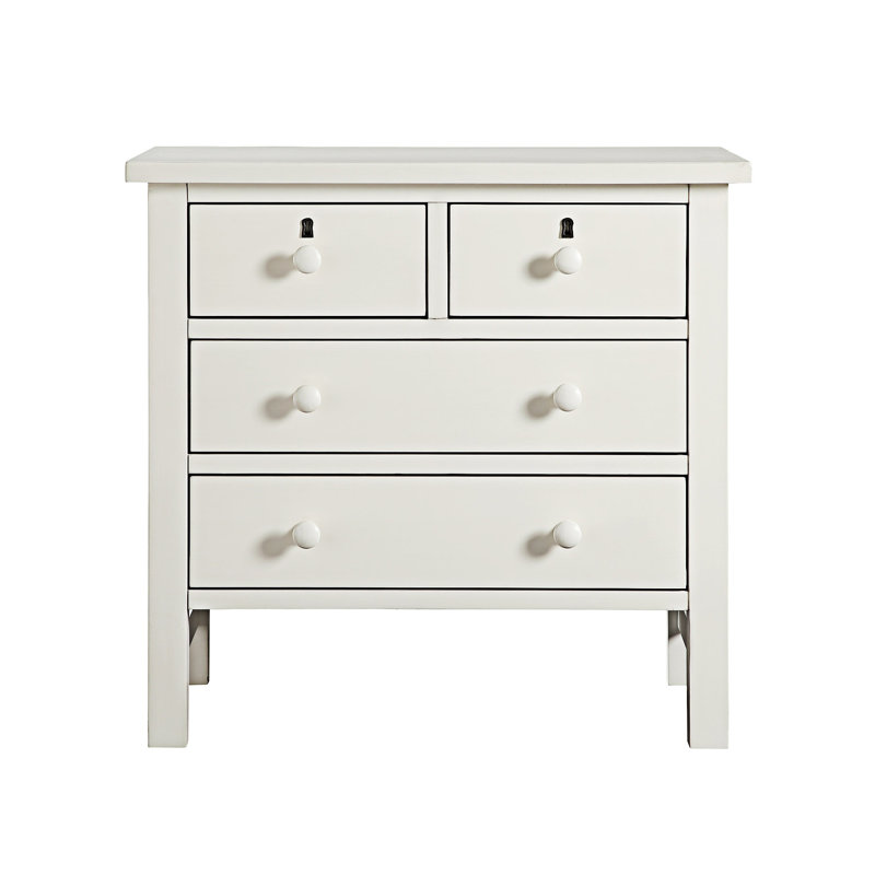 Nightstand With Drawer, Antique White