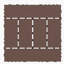 Carreaux de terrasse de style H 12 po-124467646