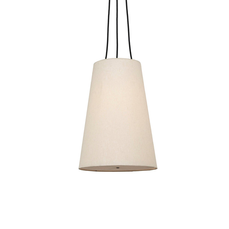 Piama Pendant-Beige Linen, Beige