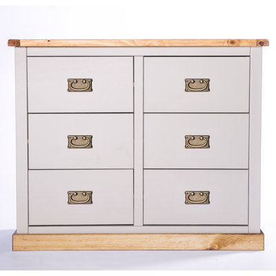 Erhard 110cm W 6 - Drawer Chest of Drawers