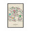 Edinburgh, Scotland Map by Ayse Deniz Akerman - Floater Frame Gallery-Wrapped Canvas Giclée on Canvas