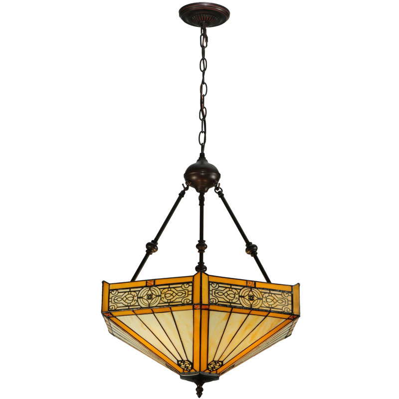 Meyda Tiffany & Stained Glass 3 - Light Pendant