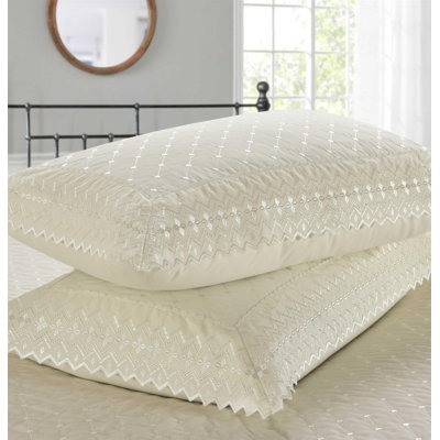 Hamish Cotton Blend Machine Woven Pillow Case