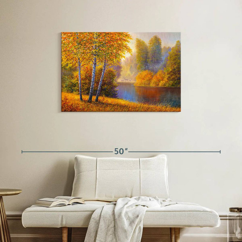 Alvord Sunset Forest, 24" H x 36" W
